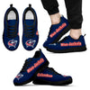 Magnificent Columbus Blue Jackets Amazing Logo Sneakers