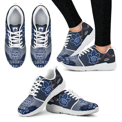 Awesome Toronto Maple Leafs Running Sneakers For Hockey Fan