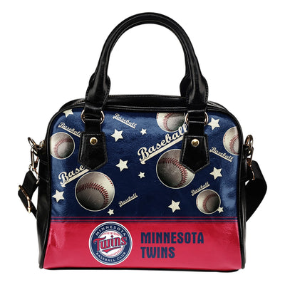 Personalized American Baseball Awesome Minnesota Twins Shoulder Handbag