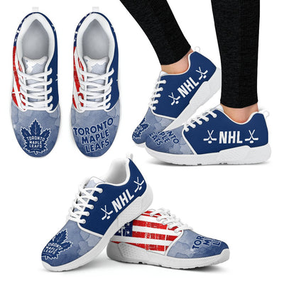 Simple Fashion Toronto Maple Leafs Shoes Athletic Sneakers