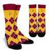 Gorgeous Arizona State Sun Devils Argyle Socks