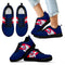 Three Colors Vertical Fresno State Bulldogs Sneakers