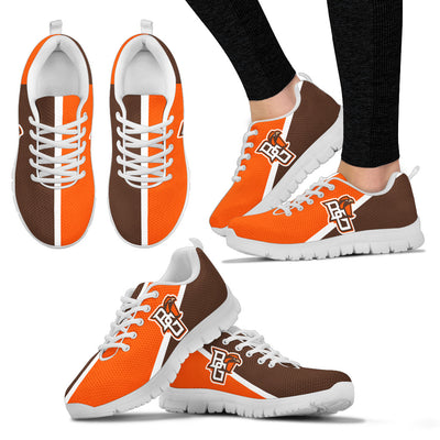 Dynamic Aparted Colours Beautiful Logo Bowling Green Falcons Sneakers