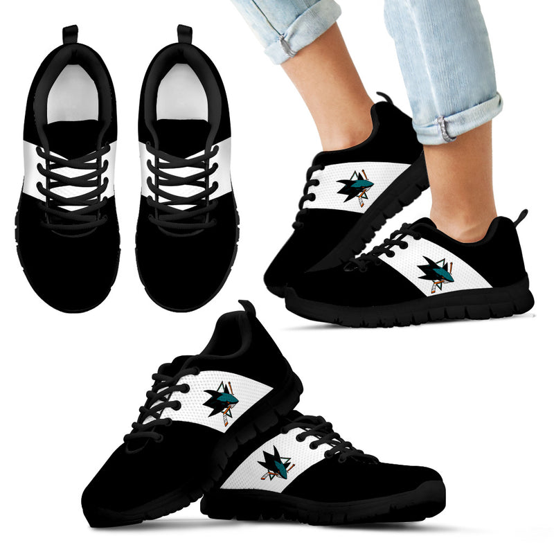 Separate Colours Section Superior San Jose Sharks Sneakers