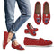 Red Valentine Cosy Atmosphere Vancouver Canucks Casual Shoes ver 2