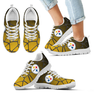 Colors Air Cushion Pittsburgh Steelers Gradient Sneakers