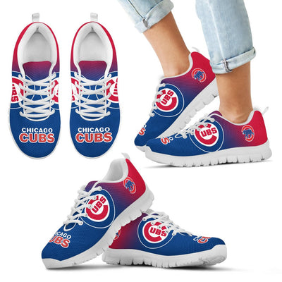 Colorful Unofficial Chicago Cubs Sneakers