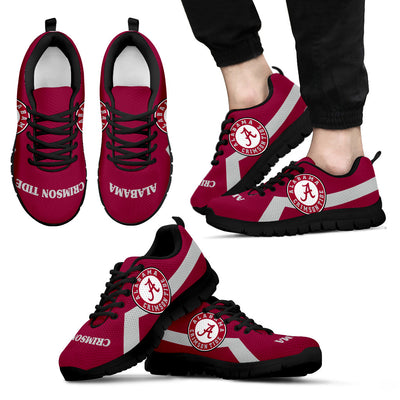 Alabama Crimson Tide Line Logo Sneakers