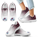 Beautiful Colorado Avalanche Sneakers Leopard Pattern Awesome
