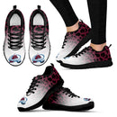 Beautiful Colorado Avalanche Sneakers Leopard Pattern Awesome