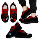 Cute Cupid Angel Background Detroit Lions Sneakers