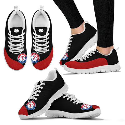 Valentine Love Red Colorful Texas Rangers Sneakers