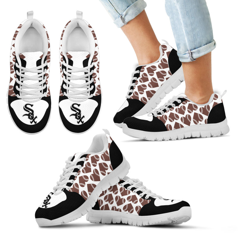 Great Football Love Frame Chicago White Sox Sneakers