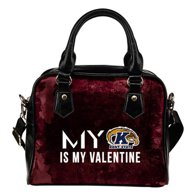 My Love Valentine Fashion Kent State Golden Flashes Shoulder Handbags