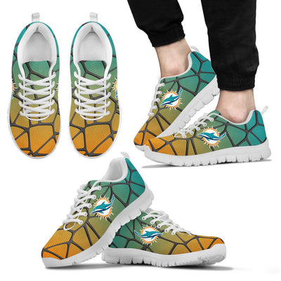 Colors Air Cushion Miami Dolphins Gradient Sneakers