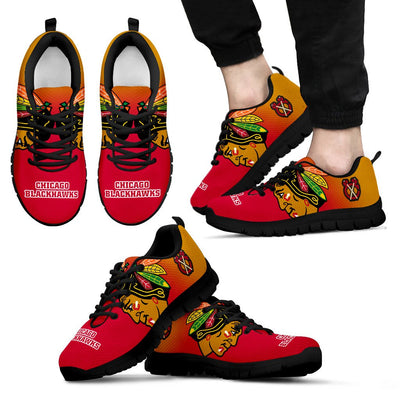 Colorfull Unofficial Chicago Blackhawks Sneakers