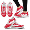 Lovely Style Detroit Red Wings Sneakers Thunder Lightning Amazing Logo