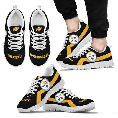 Pittsburgh Steelers Line Logo Sneakers