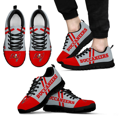 Line Stripe Logo Bottom Tampa Bay Buccaneers Sneakers