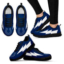 Beautiful Indianapolis Colts Sneakers Thunder Lightning Amazing Logo