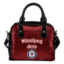 Love Icon Mix Winnipeg Jets Logo Meaningful Shoulder Handbags