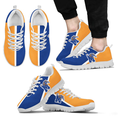 Dynamic Aparted Colours Beautiful Logo Memphis Tigers Sneakers