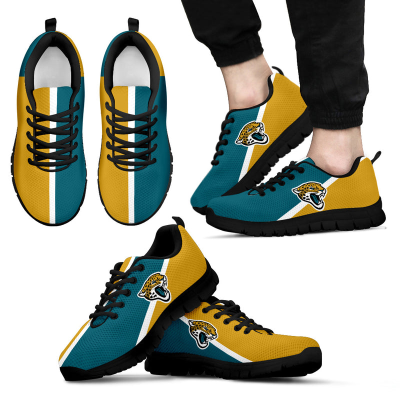 Dynamic Aparted Colours Beautiful Logo Jacksonville Jaguars Sneakers