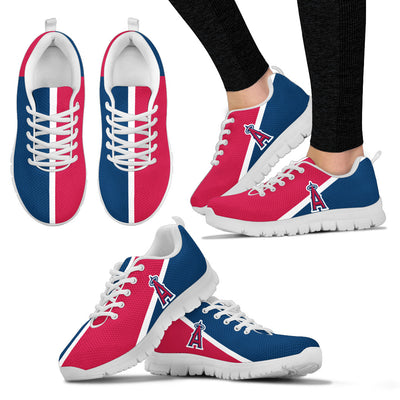 Dynamic Aparted Colours Beautiful Logo Los Angeles Angels Sneakers