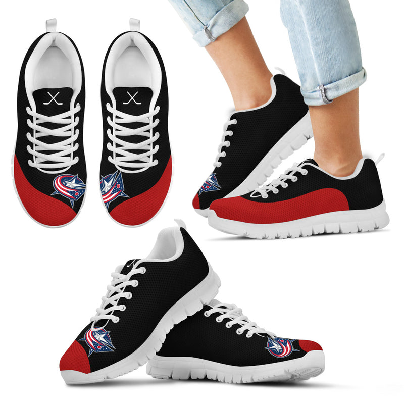 Valentine Love Red Colorful Columbus Blue Jackets Sneakers