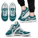 Philadelphia Eagles Line Logo Sneakers