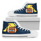 Pikachu Laying On Ball Seattle Seahawks High Top Shoes