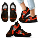 Cleveland Browns Line Logo Sneakers