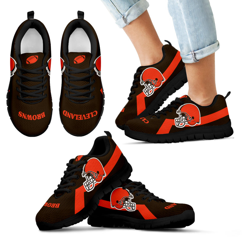 Cleveland Browns Line Logo Sneakers