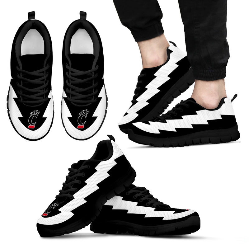 Best Funny Cincinnati Bearcats Sneakers Jagged Saws Creative Draw