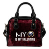 My Perfectly Love Valentine Fashion Buffalo Sabres Shoulder Handbags