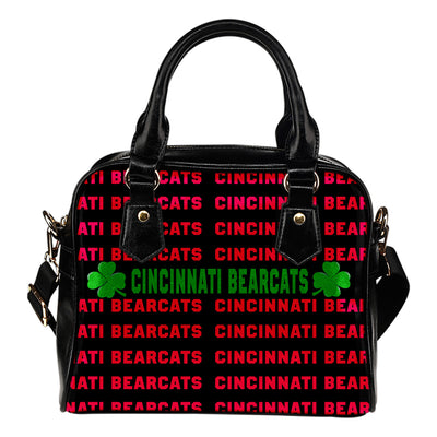 Colorful Cincinnati Bearcats Stunning Letters Shoulder Handbags