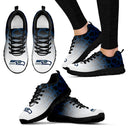 Leopard Pattern Awesome Seattle Seahawks Sneakers