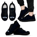 Marvelous Striped Stunning Logo Seattle Seahawks Sneakers