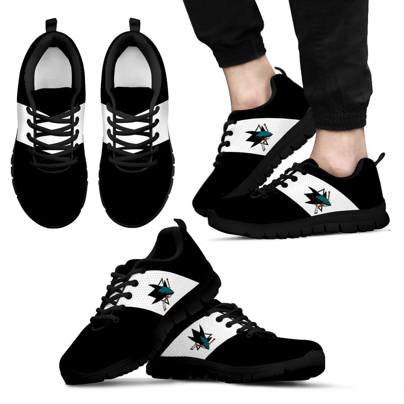 Separate Colours Section Superior San Jose Sharks Sneakers