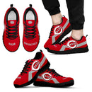 Cincinnati Reds Line Logo Sneakers