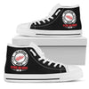 I Will Not Keep Calm Amazing Sporty Detroit Red Wings High Top Shoes
