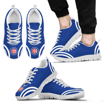 Lovely Curves Stunning Logo Icon Chicago Cubs Sneakers