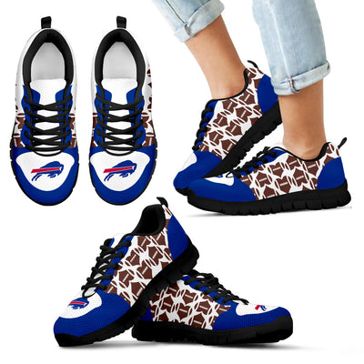 Great Football Love Frame Buffalo Bills Sneakers