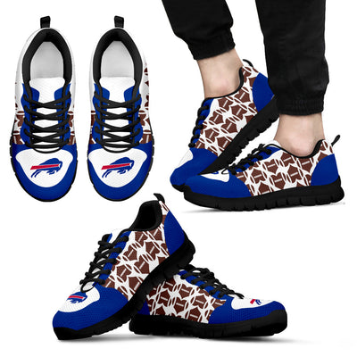 Great Football Love Frame Buffalo Bills Sneakers