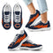 Beautiful Chicago Bears Sneakers Thunder Lightning Amazing Logo
