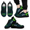 Pattern Logo Slide In Line Seattle Seahawks Sneakers