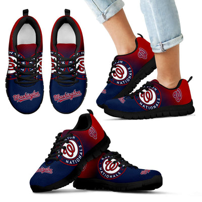 Colorful Unofficial Washington Nationals Sneakers