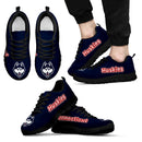 Magnificent Connecticut Huskies Amazing Logo Sneakers