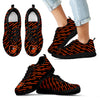 Marvelous Striped Stunning Logo Baltimore Orioles Sneakers