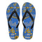 Colorful Pride Flag UCLA Bruins Flip Flops
